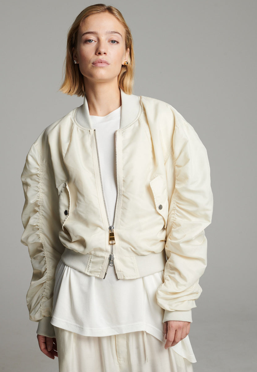 Quilted Wave Nylon Eden LYFT IVORY - JACKET UP ZIP NYLON BASIC ジャケット・アウター Zip O'Neill | Cement - Jacket ジャケット・アウター