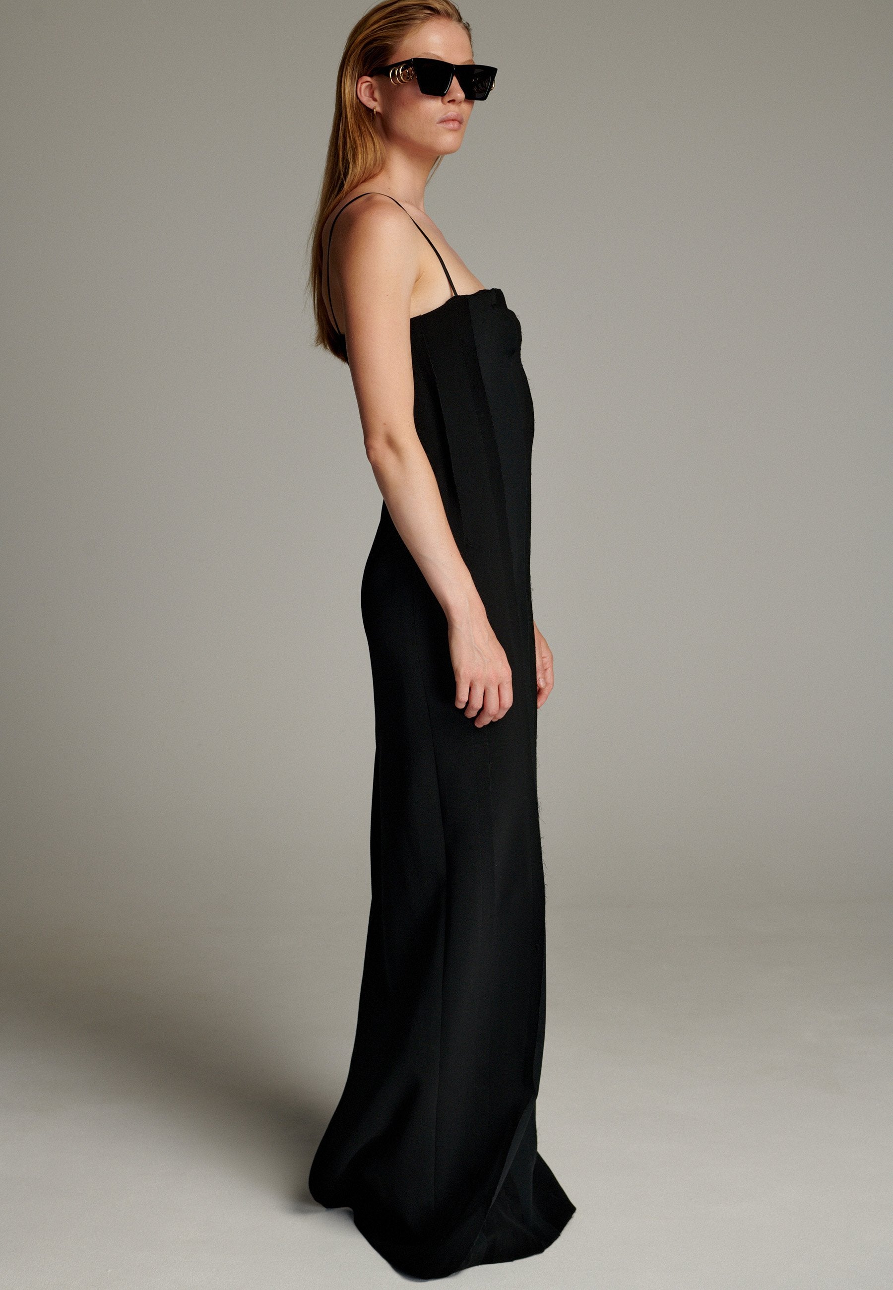 Band Straps Dress Black FRENKEN Band Straps Dress Black FRENKEN