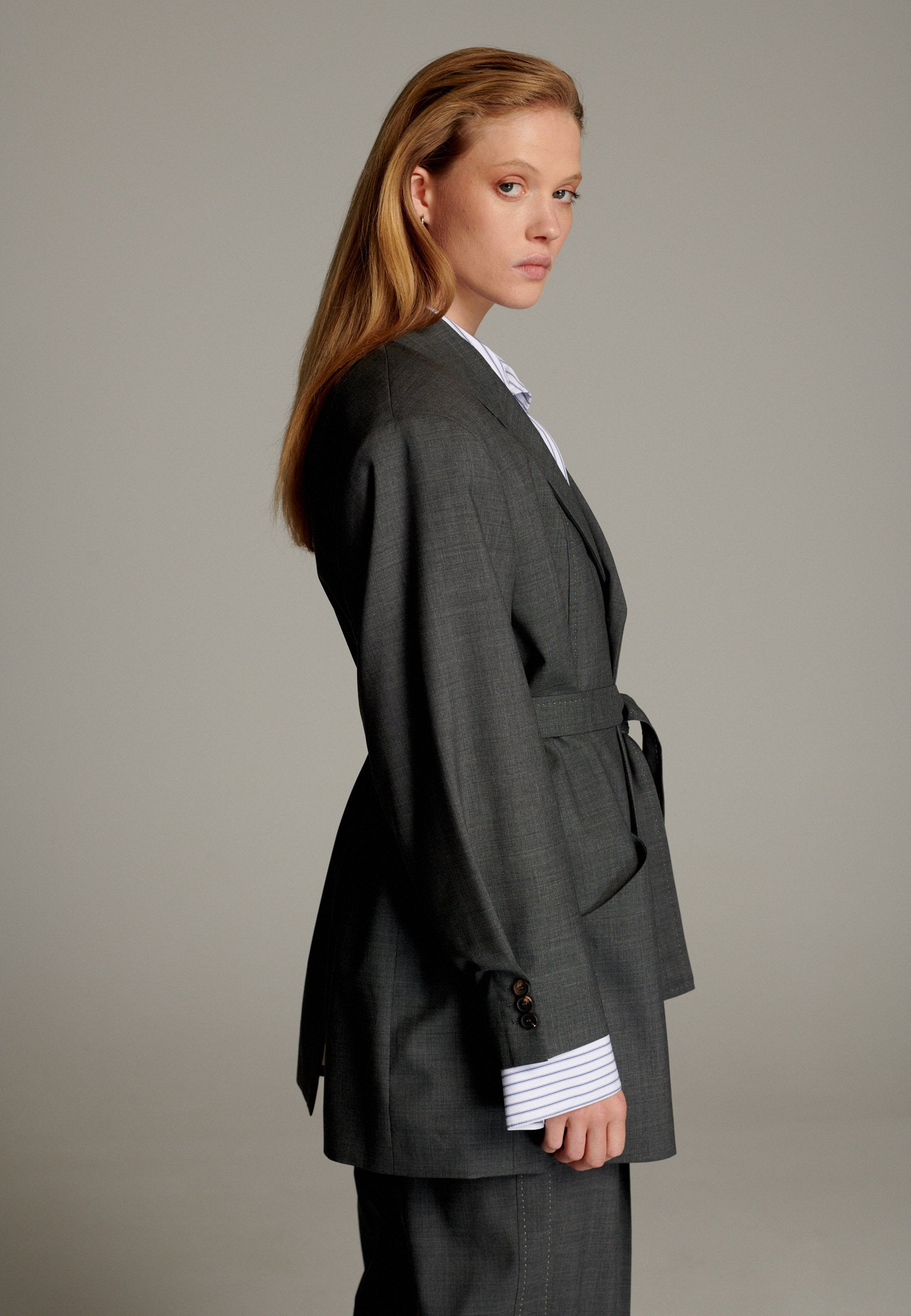 Herringbone Blazer Elbow Patch Blazer Women's Womens Tweed