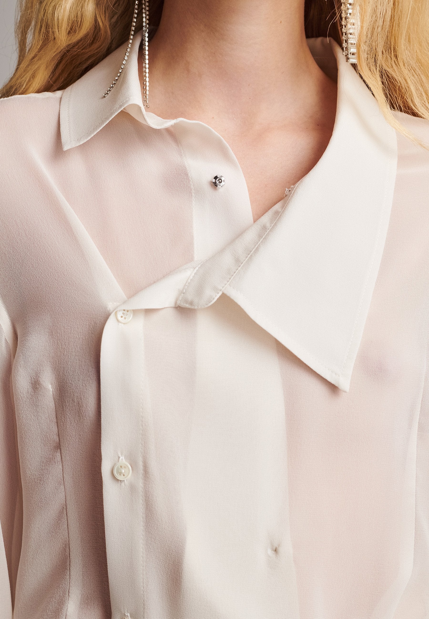 Cross Asymmetric Shirt Off White – FRENKEN